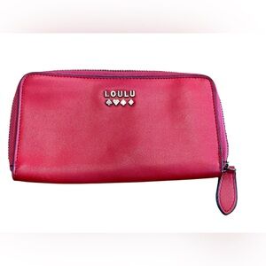 Loulu Vibrant Red Women's Wallet